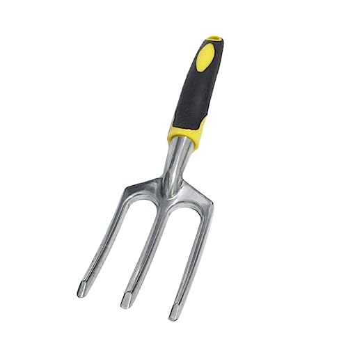 POPETPOP Herramienta De Jardinería Horquilla Rastrillo De Mano Acero Inoxidable Fácil De Usar Ideal para Bonsáis