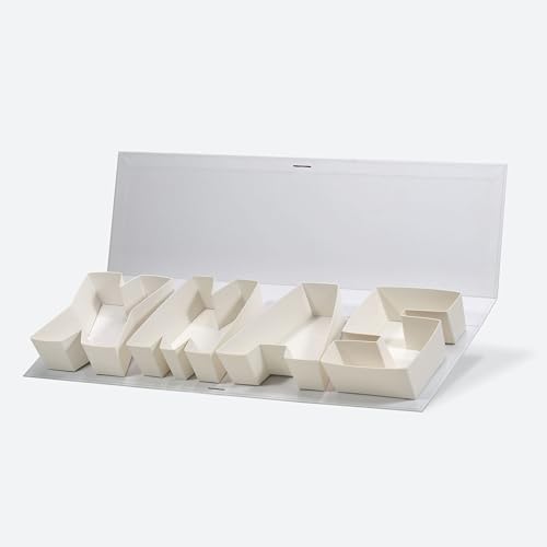 Boîtes cadeau de Noël Geoto en carton blanc : l'art d'offrir un coffret de luxe créatif