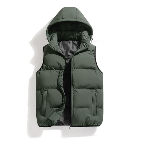 hathne Removable Hood Puffer Vest