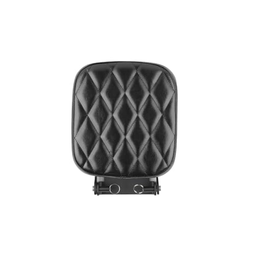 HI-LINE タンデムシート フリップアップ式 背もたれ可能 CT125ハンターカブ スーパーカブ50/110 クロスカブ50/110 用 ピリオンシート ソフトクッション 増設リアシート カブ カスタムパーツ 外装 バイク アクセサリー (ブラック, 単品)