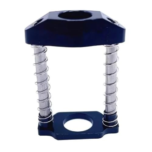 Sgxbos 2pcs Hinge Clip Spring for Brompton spring hinge clamp Aluminum alloy balance spring A C P Tline universal (black)