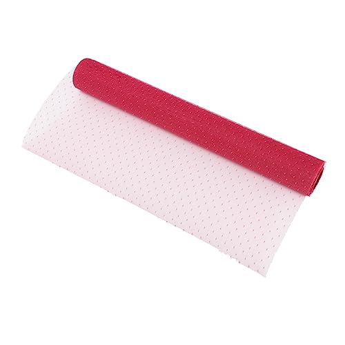 Operitacx 1rollo Material De Envoltura De Flores Gasa Para Arreglos Suministros De Embalaje Decorativo Para y Manualidades Color Burdeos