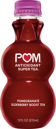 Image of POM Wonderful Antioxidant Super Tea, Pomegranate Elderberry Boost Tea, 12 Ounce