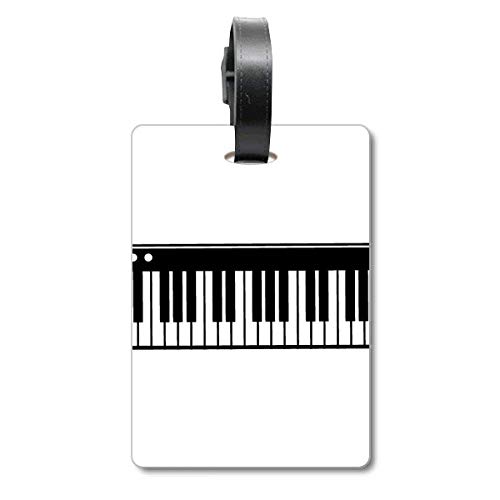 Étiquette pour valise de piano électrique pour éviter la perte de votre instrument