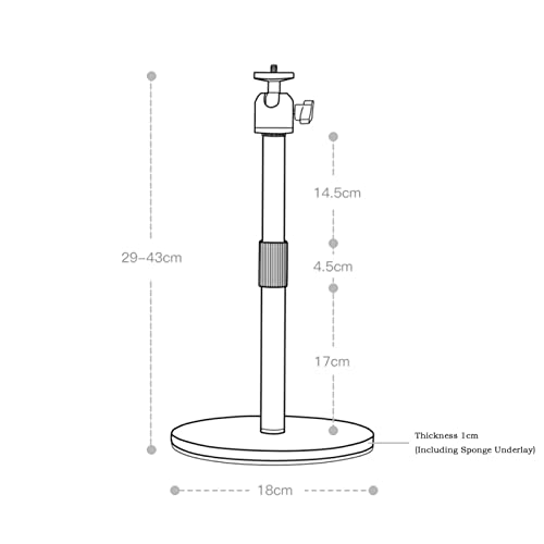 Soporte para proyector portátil ajustable removible miniatura 2
