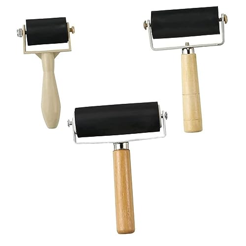 Beatifufu Convenient Rubber and Girls Accessories Small Roller Multi-Function Craft Roller
