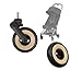 Stroller Wheel for Cybex Coya Buggy Each for Front Or Rear Direct Replacement(1front Gold -Coya)