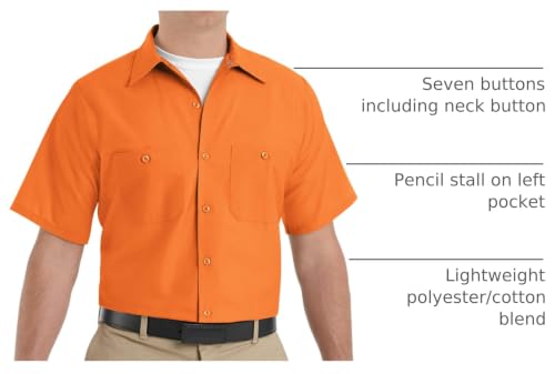 Image of Red Kap Men's Performance Tech 2 Piece Lined Collar Shirt