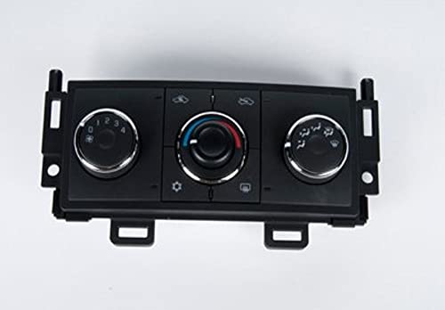 ACDelco GM Original Equipment 15-73906 Ebony Heating and Air Conditioning Control with Rear Window Defogger Switch
