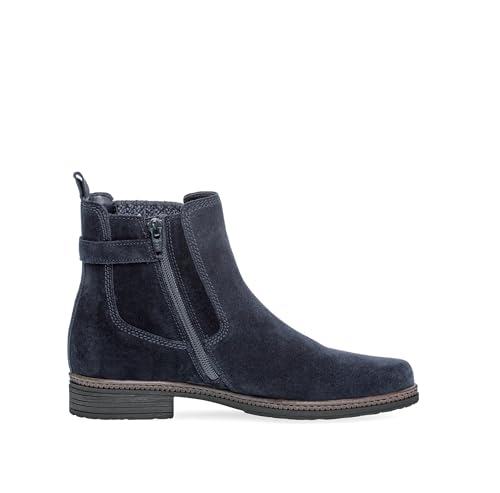 Gabor Damen Chelsea Boots, Frauen Stiefeletten,Best Fitting,gefüttert,Stiefel,Bootee,Booties,halbstiefel,Pazifik (Ra.cogn.),41 EU / 7.5 UK – Ansicht 4