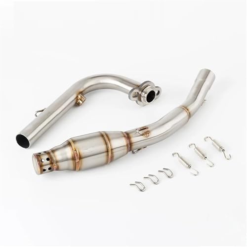 Silencieux d'échappement avant anti-rouille pour PCX125 PCX150 2021-2022 en acier inox