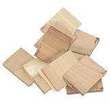 CORHAD 10 Stück Hartholzkeile Dreieckige Holzkeile mit Konischem Design für Spaltäxte und Hammergriff Reparatur Vielseitige Holzkeile für Axtspaltkeil und Hammergriff
