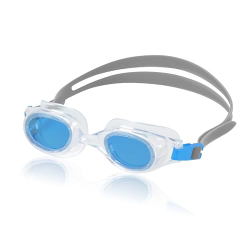 Speedo Unisex-Adult Swim Goggles Hydrospex Classic, Light Blue