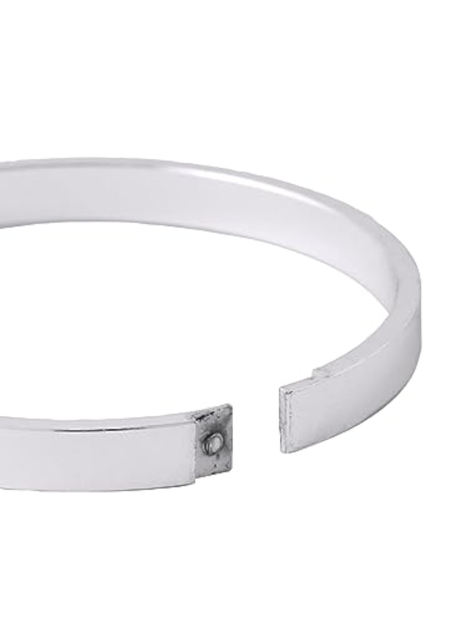 Men's Stainless Steel Interlock Kada Bracelet, Stylish Gift