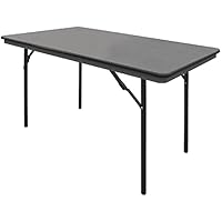 Bolero rechteckiger Klapptisch grau 122cm