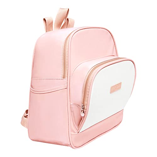Combo com Bolsa Grande e Mochila Pirulitando Elegance Rose