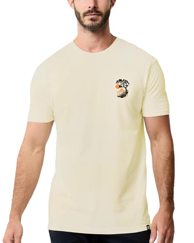 INTO THE AM Vintage Graphic Tees for Men S - 3XL Relaxed Fit Lightweight Retro Faded Soft Wash T-Shirt