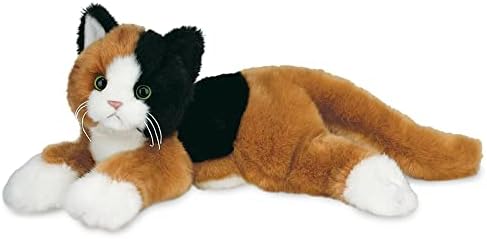 Bearington Callie Plush Stuffed Animal Calico Cat, Kitten 15 inch