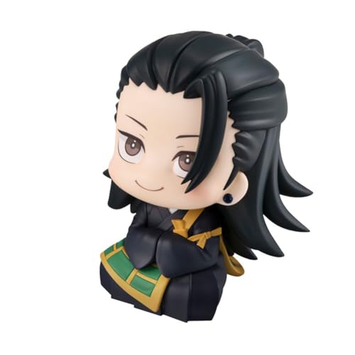 JJK Figure Geto Suguru Look Up Figure, 10cm Anime Action Figure Model Statue Cake Topper Decoration Handmade Collectible Gifts for Fans
