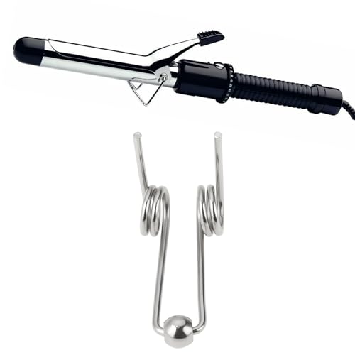 The Lord of the Tools 10 Stück 1,2 X 28 Mm Doppelrückstell-Torsionsfeder für die Meisten Lockenstäbe aus Draht