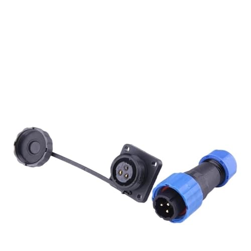 Conector cuadrado impermeable SP16 IP68 2/3/4/5/6/7/9 Pines miniatura 2
