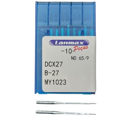 Agulha para Máquina Overloque e Interloque DCx27 - PCT C/ 10 - Numero 9