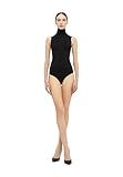  Wolford Damen Viscose String Formender Body, Schwarz (Black 7005), 42 (L)