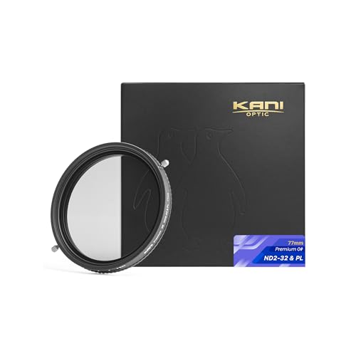 Amazon | KANI 77mm 可変NDフィルター ZeroSharpシリーズ ND2-32+PL 減