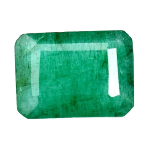 Émeraude naturelle rectangulaire 12,86 mm pour création de bijoux uniques GH_NAT_08297