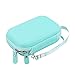 Canboc Hard Case for Canon Ivy 2 1 CLIQ+ CLIQ 2 CLIQ+2 Mini Photo Printer Mobile Wireless Bluetooth Instant Camera Printer, Mesh Bag fit Photo Paper Cable, Mint Green