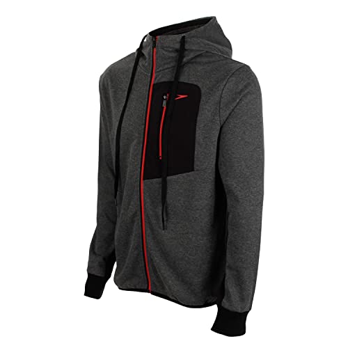 Speedo JAQUETA FRENCH TRICOT STRIPED MASCULINO EM POLIÉSTER NA COR MESCLA CHUMBO, G