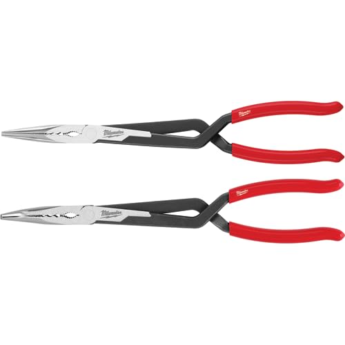 Milwaukee Long Nose Pliers Set (2-Piece), 48-22-6542 - Amazon.com