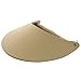 Foam Sun Visor (9-inch)-Khaki