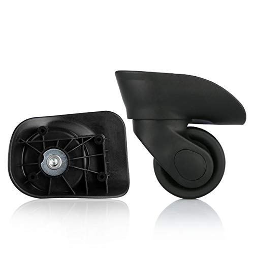 Luggage Wheel,Luggage Suitcase Wheels, 360 Degree Swivel Luggage Mute Wheel Suitcase Replacement Repair Wheels Parts Spinner (W157#)
