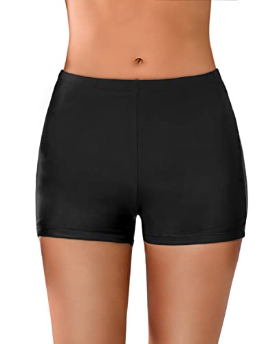 Swim Short for Womem Swim Bottom Swimsuit Boyshort Bathing Suit Bottoms Tankini Swimwear Board Shorts