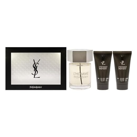 Yves Saint Laurent L'Homme Gift Set 100ml EDT + 2 x 50ml After Shave Balm