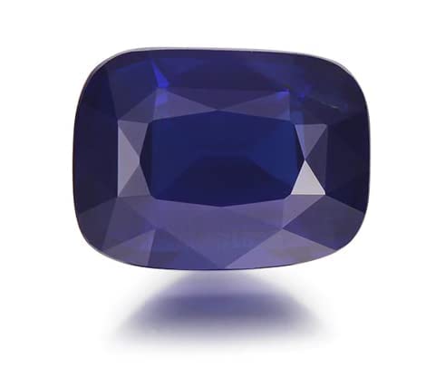 Saphir bleu Ratti 8,25 pierre précieuse Neelam naturelle contre les imitations