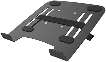 conecto, Notebook-Halterung für Monitorständer, VESA 75x75 bis 100x100, Traglast: 9,0 Kg, schwarz, SA-CC50313-V2