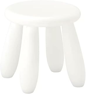 Kids Step Stool, Kindergarten Study Stools, Lightweight Footstools are Sturdy and Durable, Very Suitable for Use in The Kitchen, Bathroom and Bedroom (White)