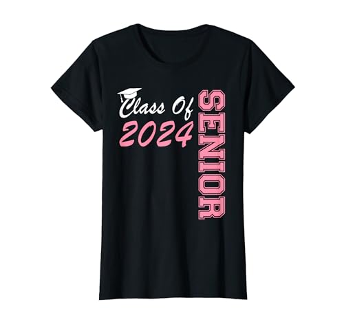 Class Of 2024 Senior Graduation Graduates Seniors Students Maglietta