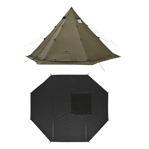 Carpa tipi Naturehike Ranch Fire para 6 personas miniatura 1