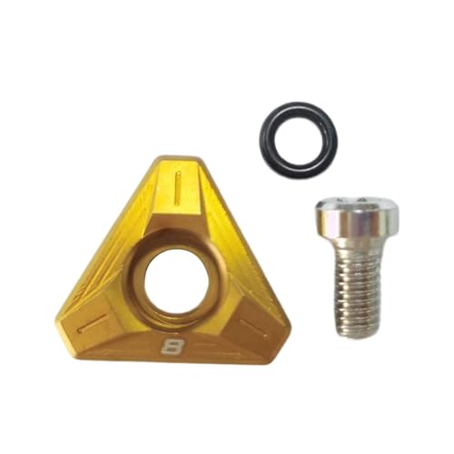 drburpily - drburpily Verschleißfeste Golfschlägergewichte, Trainingszubehör, Schwunghilfen, Schwungtraining für Golfsport, Aufwärmgewichte, Balancetrainer, Gold, 8g