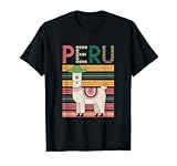 Linda Llama peruana de Perú - Fun Peru Design Camiseta