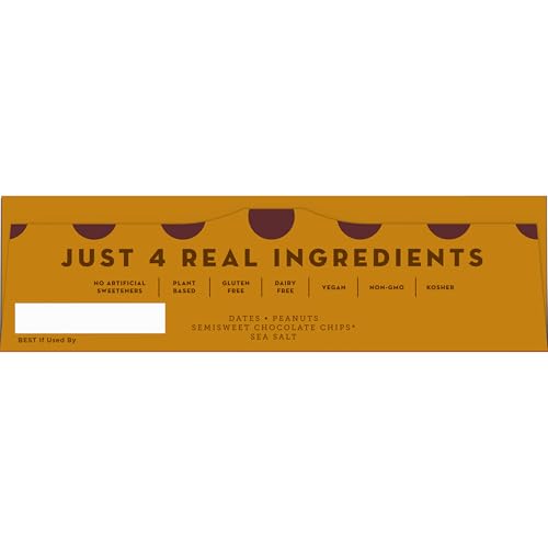 Larabar Peanut Butter Chocolate Chip, Fruit and Nut Bars, Gluten Free and Vegan, 28.8 oz, 18 Ct