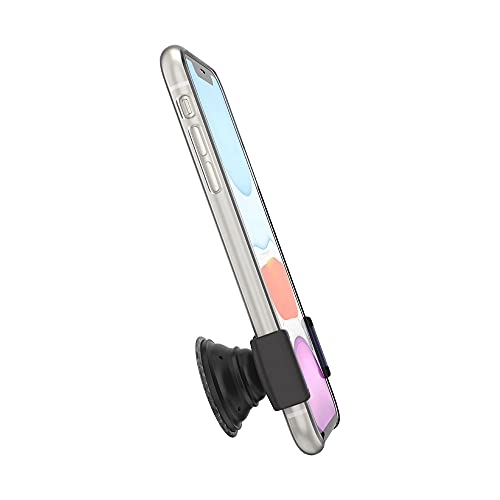 PopSockets Estica deslizante com bordas quadradas: aderência e suporte para telefones e capas, remoç