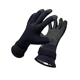 Yiju Diving Gloves Water Gloves Portable Anti Slip Wetsuit Glove Five Finger for Kayaking Spearfishing Fishing Skiing Snorkeling, XXL