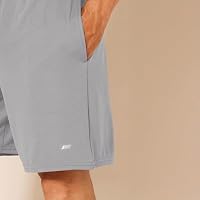 Amazon Essentials Men's Athletic Basketball Gym Shorts, Breathable Moisture Wicking, Loose-Fit Performance Tech, Pack of 2, Black/Grey, Small — image 6