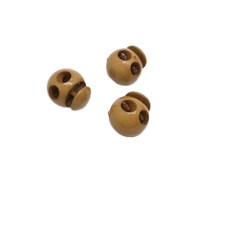 Bloqueur de cordon à ressort multicolore 21x18mm | Lot de 10 Shallowcoffee pour mercerie