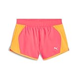 PUMA Run Favorite Velocity 3' Shorts (Available in Plus Sizes) Pantalones Cortos, Sunset Glow Negro Aw24, XXL para Mujer