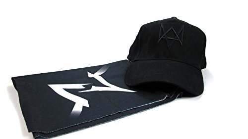 Watch Dogs Face Mask Cap Set Aiden Pearce Costume Scarf #TOP1